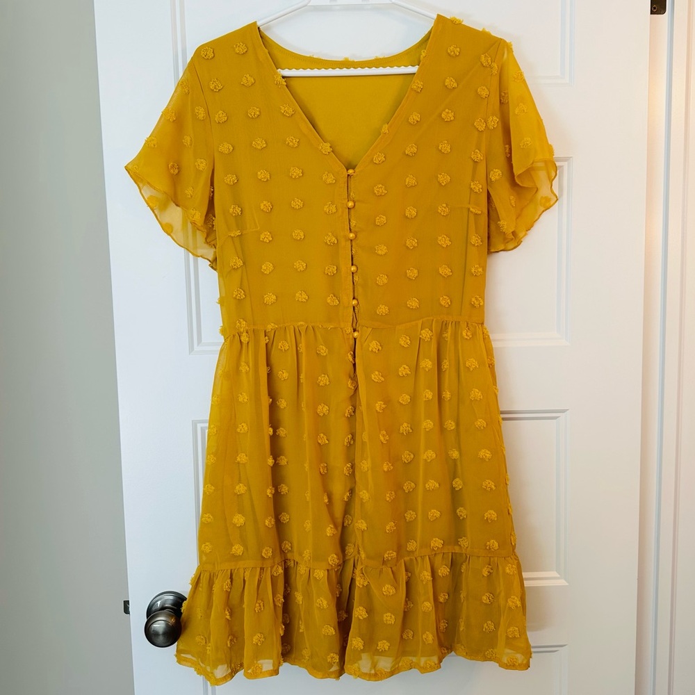 Tulip Festival Polka Dot Dress